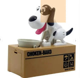 interactive dog coin bank 