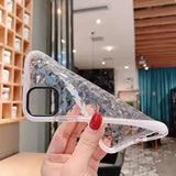 3D diamond pattern TPU iPhone case