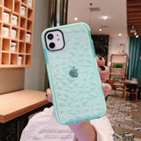 3D diamond pattern TPU iPhone case