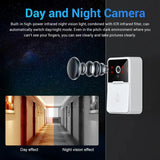 wireless smart WiFi video doorbell