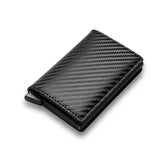 carbon fiber RFID blocking men's wallet