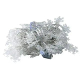 LED snowflake string lights