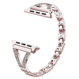 diamond stainless steel watch 