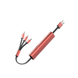 portable telescopic 3-in-1 charging cable