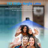 wireless smart WiFi video doorbell