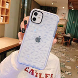 3D diamond pattern TPU iPhone case