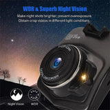 1080p dash cam with night vision