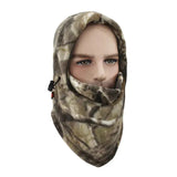 windproof camo fleece