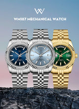 men's automatic mechanical watch sapphire 