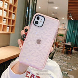 3D diamond pattern TPU iPhone case