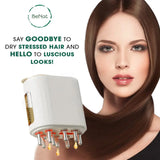 electric scalp oil applicator with massager