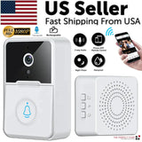 wireless smart WiFi video doorbell