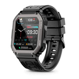 Tactical Bluetooth Smartwatch for Men - 5ATM, Large Screen IllumniWave