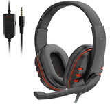 3.5mm wired gaming headset with microphone