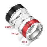 stainless steel NFC smart ring