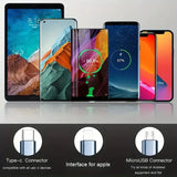 portable telescopic 3-in-1 charging cable