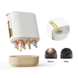 electric scalp oil applicator with massager
