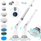 80W cordless electric spin scrubber