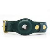 Leather Cat Collar with GPS IllumniWave