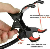 Adjustable Gooseneck Phone Stand for Bed and Desk IllumniWave
