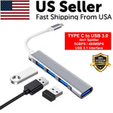 USB-C to USB 3.0 4 port hub