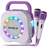 kids karaoke machine with 2 microphones
