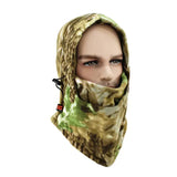 windproof camo fleece