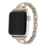 diamond stainless steel Apple Watch strap