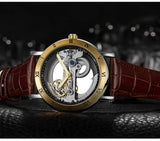 golden bridge skeleton automatic men's 