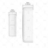 Alt Tag: ZigBee Door & Window Sensor dimensions diagram showing 15mm and 20mm widths for smart wireless door window security sensor