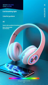 wireless bluetooth gaming headset with microphone
