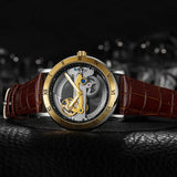 golden bridge skeleton automatic men's 