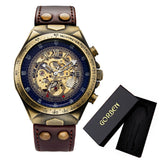 men's waterproof automatic mechanical watch