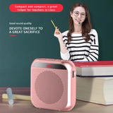 portable teacher voice amplifier with microphone