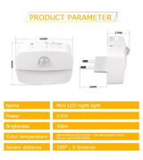 PIR Motion Sensor LED Night Light  
