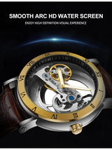 golden bridge skeleton automatic men's 
