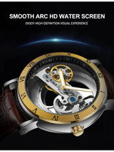 golden bridge skeleton automatic men's 