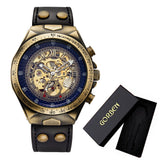 men's waterproof automatic mechanical watch