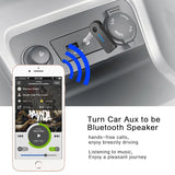 2 in 1 Bluetooth 5.0 receiver transmitter 3.5mm aux adapter