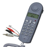 battery-free corded test telephone with caller ID
