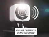 Alt Tag: Wyze Cam v4 2K HD WiFi Security Camer indoor smart security camera with recording alert sign and motion detection