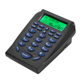 call center telephone headset with dial pad