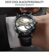 golden bridge skeleton automatic men's 