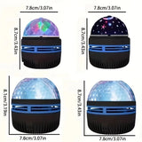 star galaxy ocean wave projector night light for bedroom
