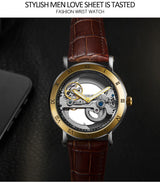 golden bridge skeleton automatic men's 