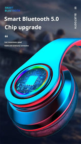 wireless bluetooth gaming headset with microphone