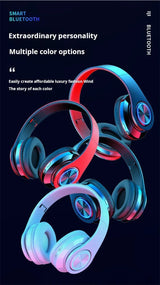 wireless bluetooth gaming headset with microphone