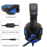 wired gaming headset with noise cancelling mic