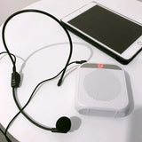 portable teacher voice amplifier with microphone