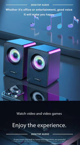 USB powered desktop computer speakers